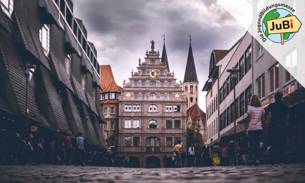 Symbolbild JuBi Braunschweig: Gebäude in Stadt